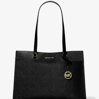 Michael Kors JET SET TRAVEL том саффиано арьсан халаастай цүнх