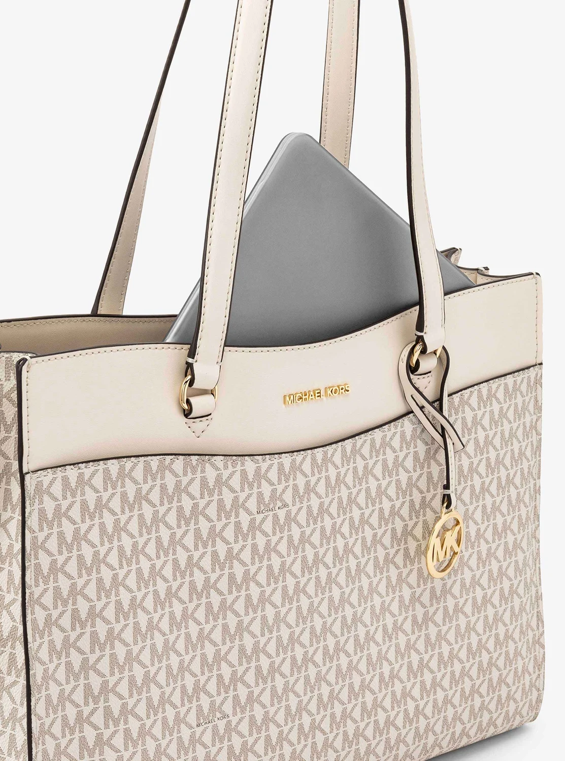 Michael Kors Jet Set Travel том хэмжээтэй халаастай цүнх - Image 4