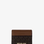 Michael Kors Jet Set Travel том хэмжээтэй нэрийн хуудасны гэр - MK хээтэй