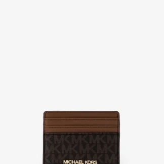 Michael Kors Jet Set Travel том хэмжээтэй нэрийн хуудасны гэр - MK хээтэй