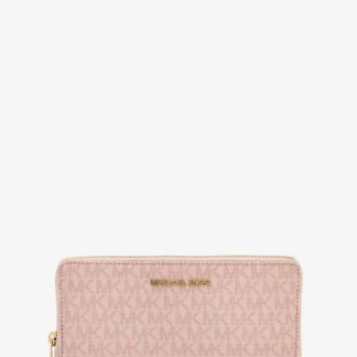 Michael Kors Jet Set Travel том хэмжээтэй, цахилгаантай түрийвч - MK Signature