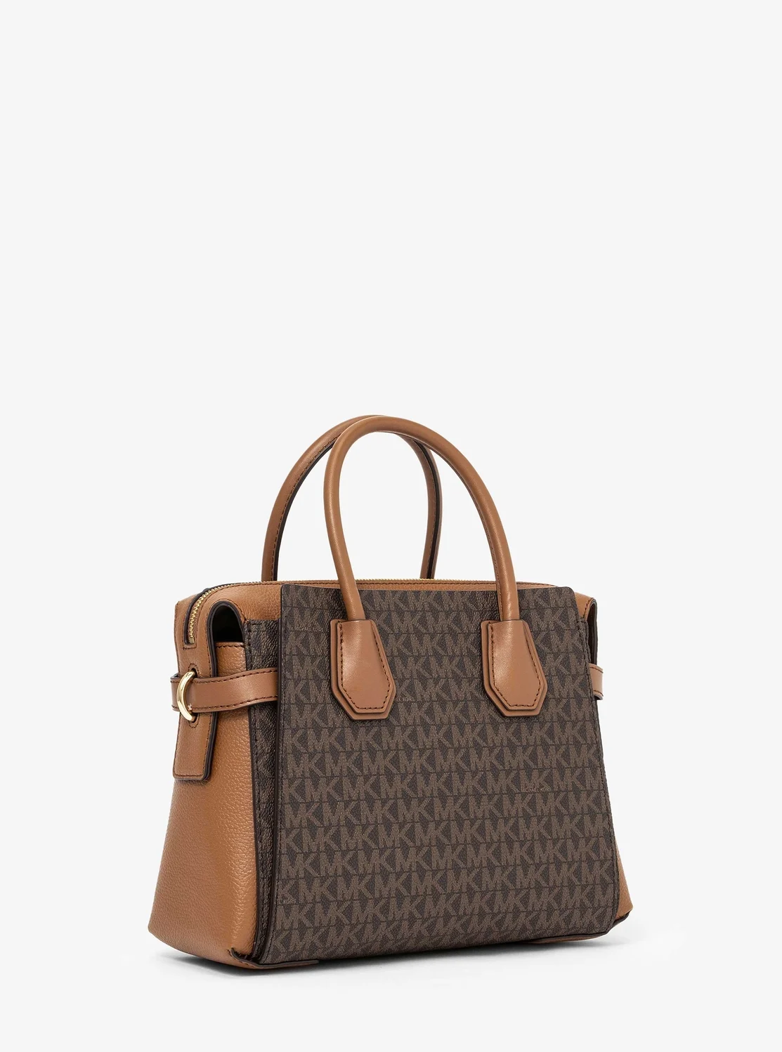 Michael Kors Mercer жижиг хэмжээтэй, бүстэй савхин цүнх - Image 3