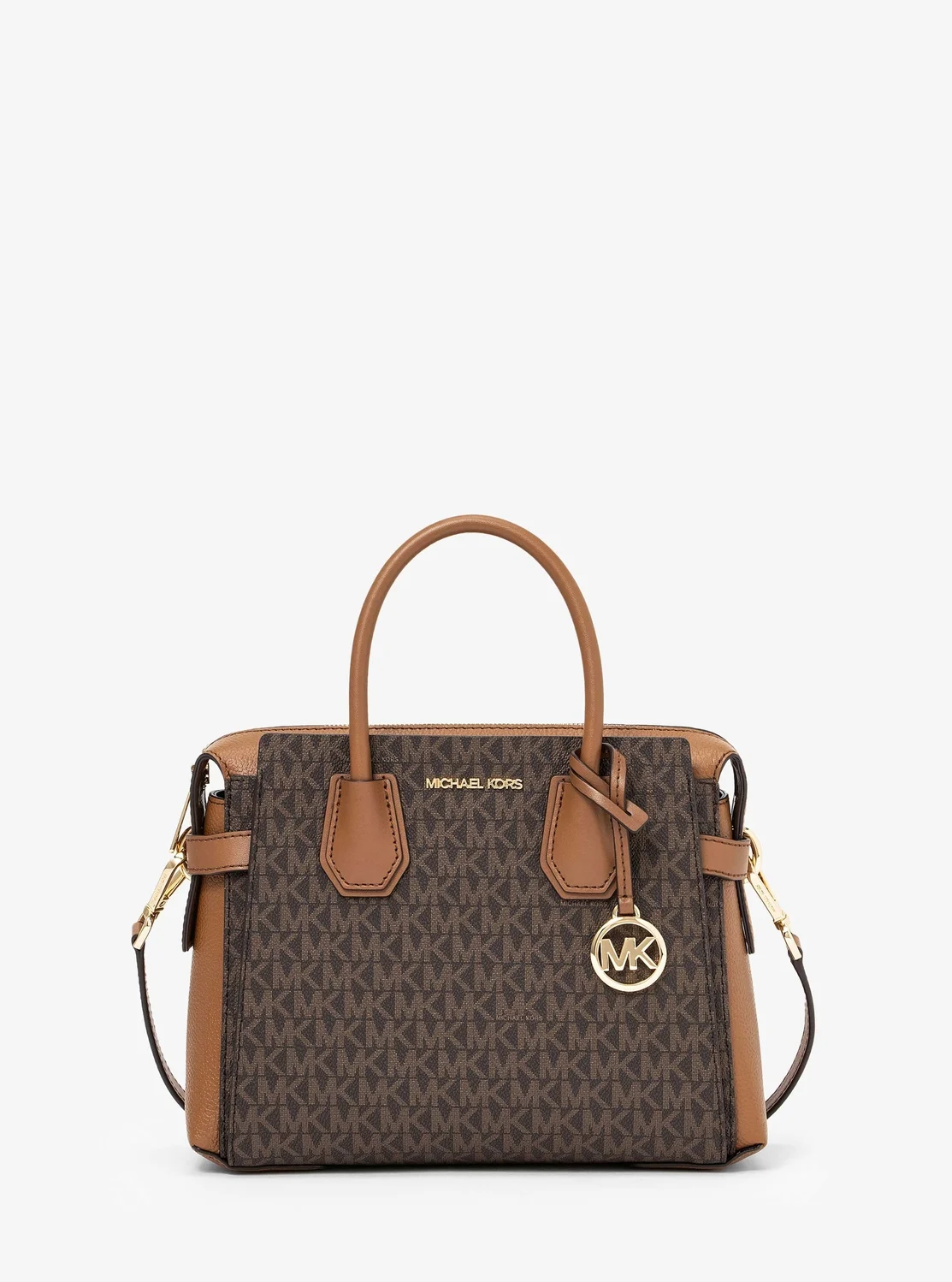 Michael Kors Mercer жижиг хэмжээтэй, бүстэй савхин цүнх