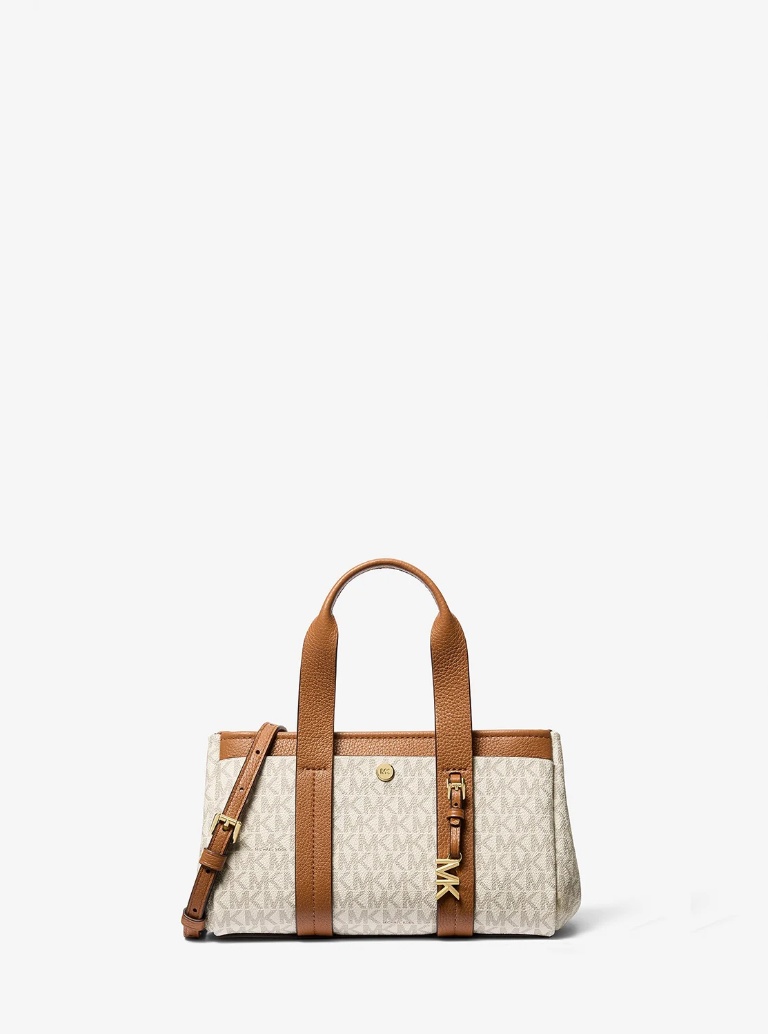 Michael Kors Romee жижиг кросбоди цүнх MK хээтэй
