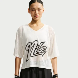 Nike One Dri-FIT эмэгтэй богино ханцуйтай сул загварын цамц