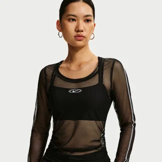 Nike эмэгтэй спорт торон урт ханцуйтай цамц