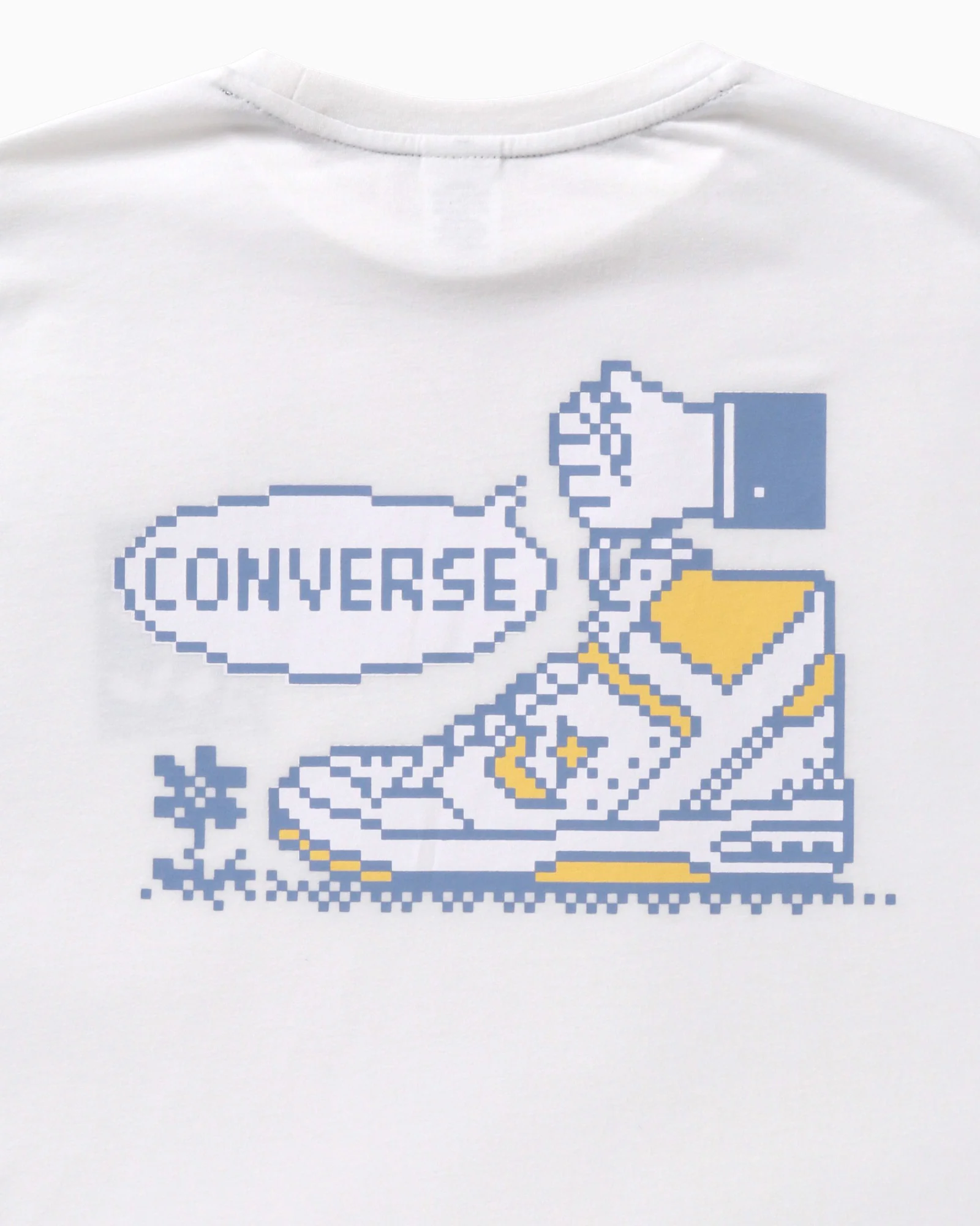 Converse Эмэгтэй дижитал зурагтай богино ханцуйтай цамц - Image 4