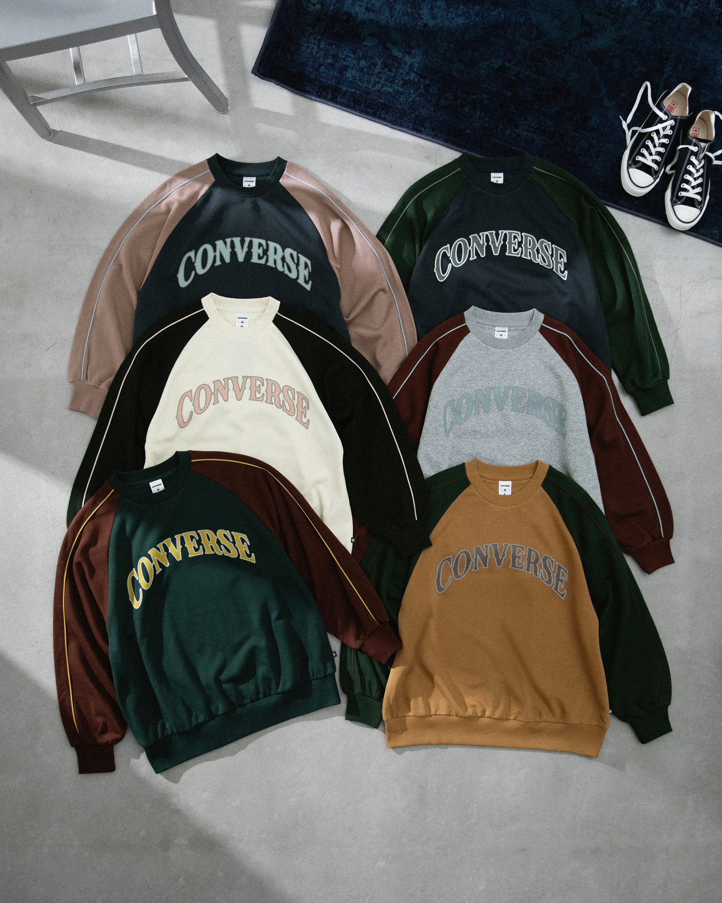 Converse Эмэгтэй өнгө хосолсон цамц - Image 7