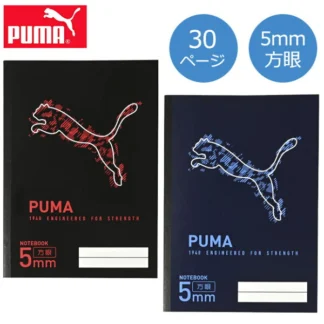 Puma брэндийн B5 хэмжээтэй, 5 мм-ийн шугамтай дөрвөлжин шугамт дэвтэр