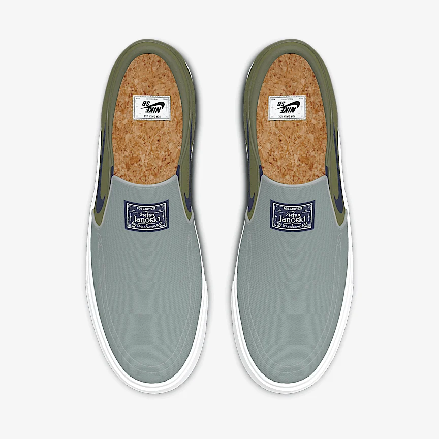 NIKE SB ズーム ジャノスキー スリップ By You — カスタム メンズ スケートボードシューズ - Image 4
