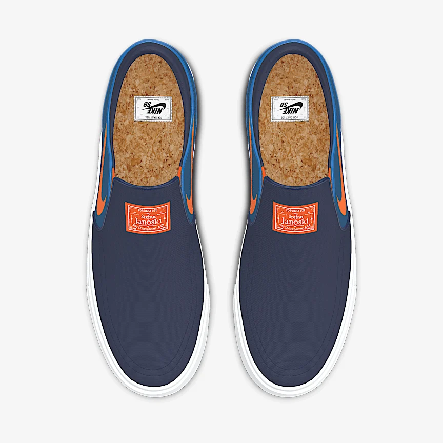 NIKE SB ズーム ジャノスキー スリップ By You — カスタム メンズ スケートボードシューズ - Image 4