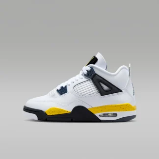NIKE エア ジョーダン 4 レトロ "Tour Yellow" — ジュニアシューズ