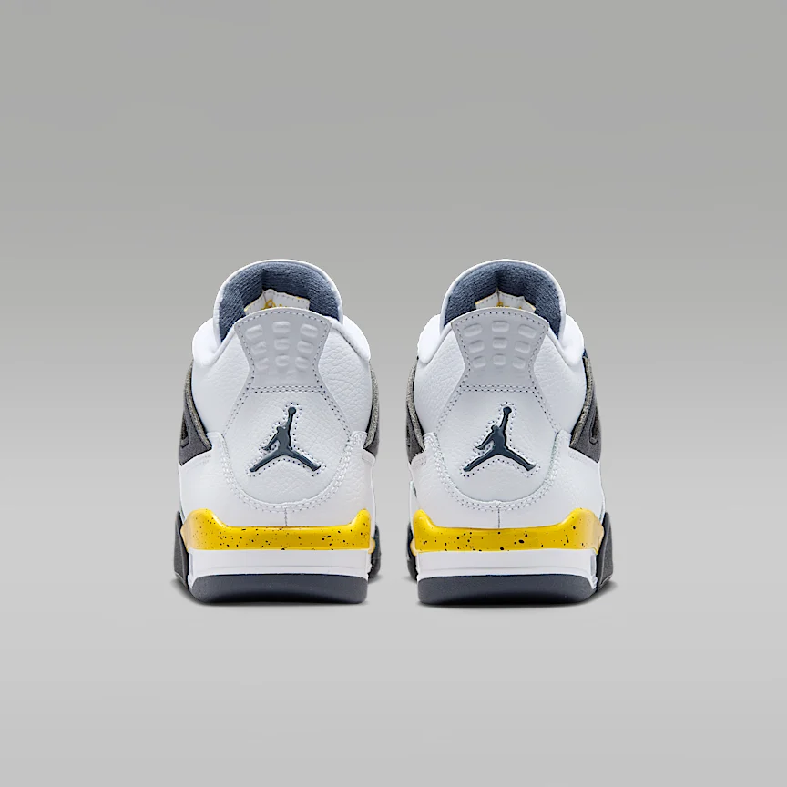 NIKE エア ジョーダン 4 レトロ "Tour Yellow" — ジュニアシューズ - Image 6