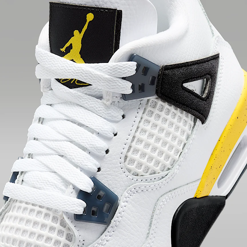 NIKE エア ジョーダン 4 レトロ "Tour Yellow" — ジュニアシューズ - Image 7