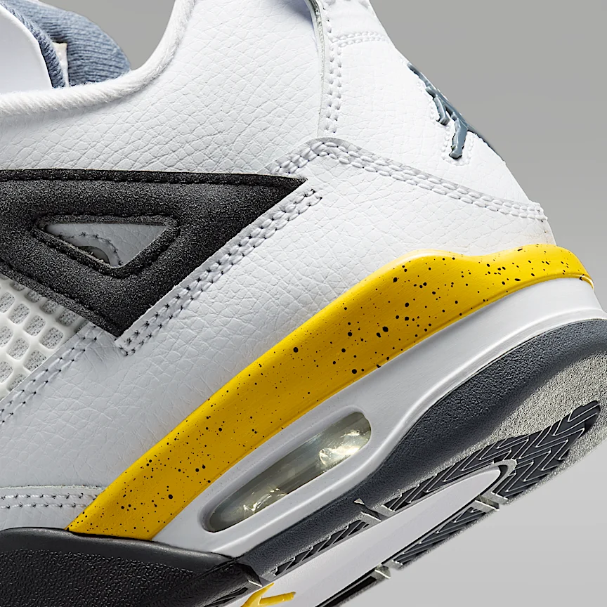 NIKE エア ジョーダン 4 レトロ "Tour Yellow" — ジュニアシューズ - Image 8