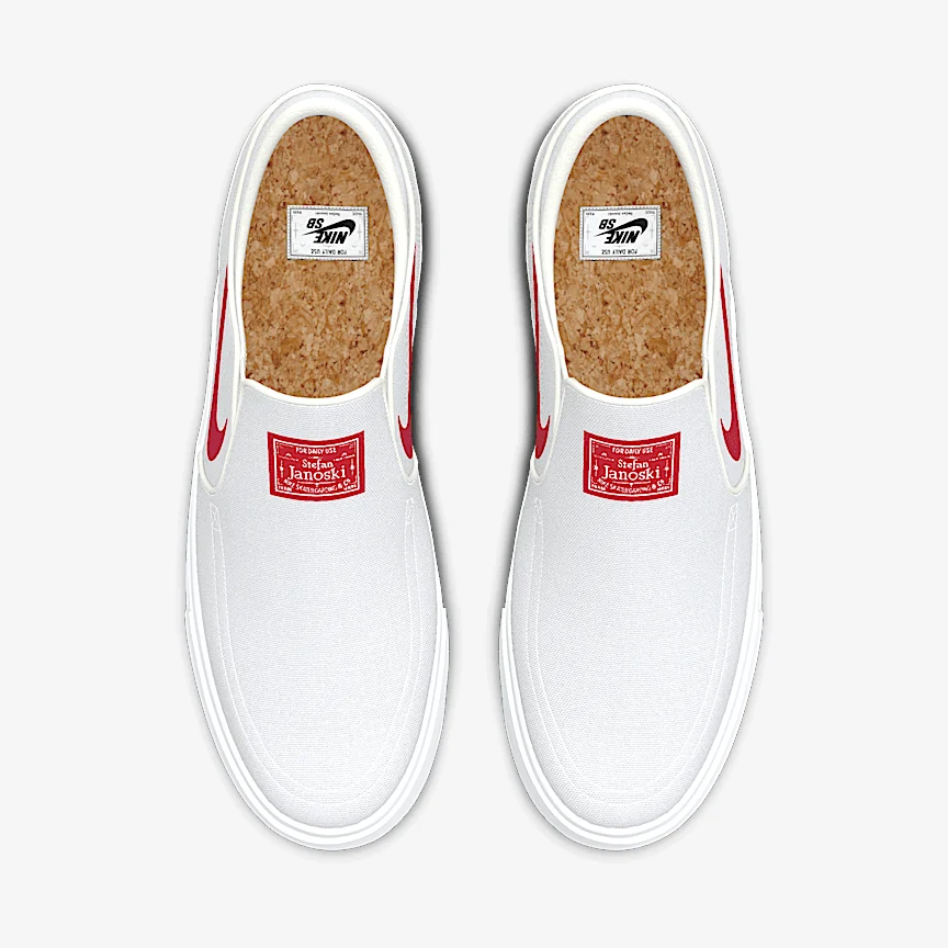 NIKE SB ズーム ジャノスキー スリップ By You — カスタム メンズ スケートボードシューズ - Image 4