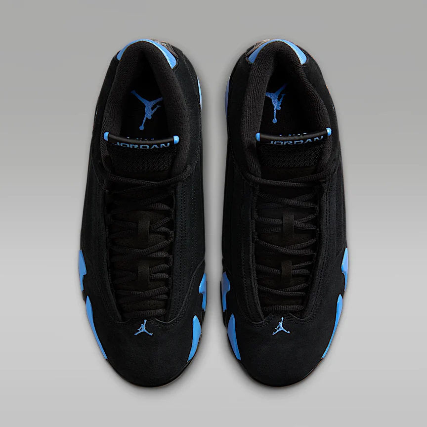 NIKE エア ジョーダン 14 レトロ "Black/University Blue" — メンズシューズ - Image 4