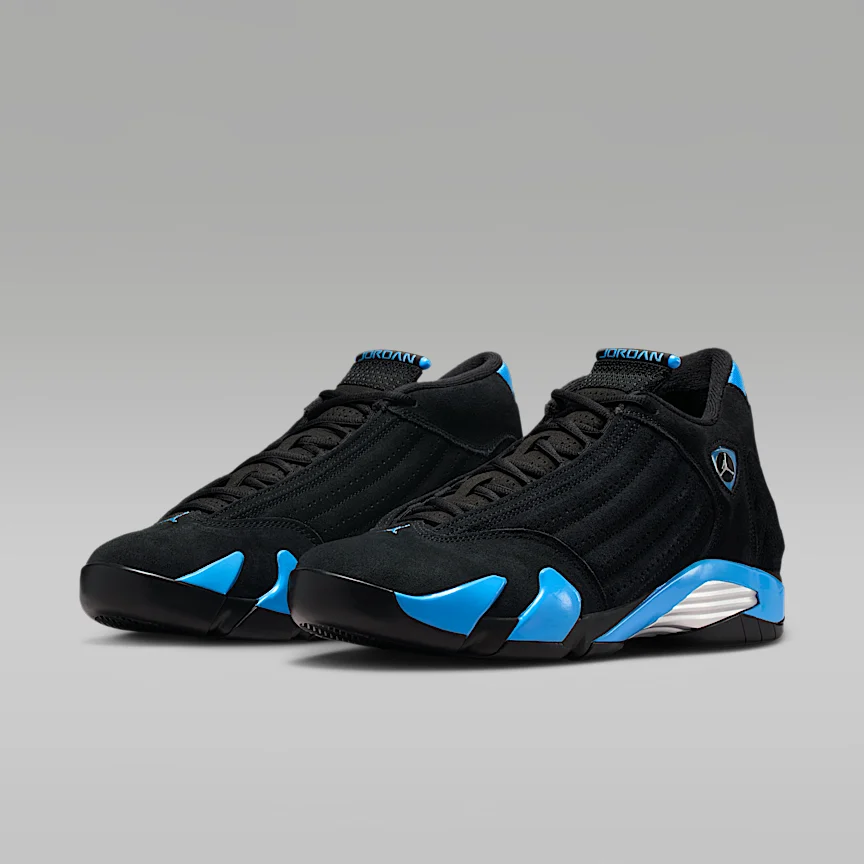 NIKE エア ジョーダン 14 レトロ "Black/University Blue" — メンズシューズ - Image 5