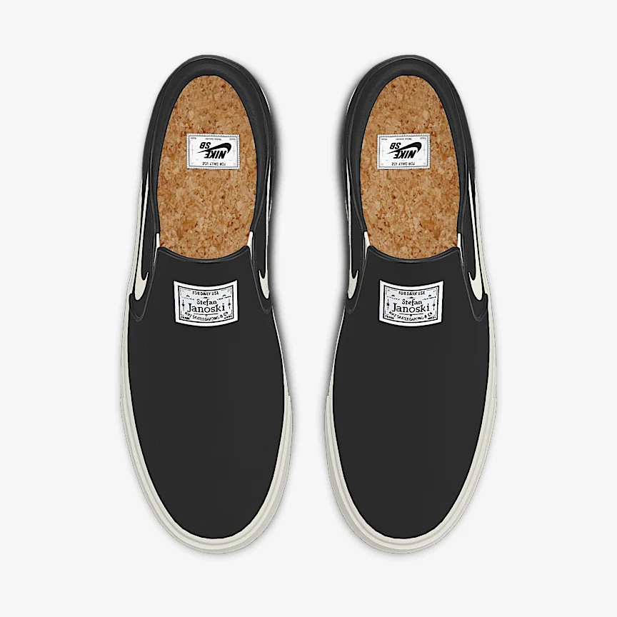 NIKE SB ズーム ジャノスキー スリップ By You — カスタム メンズ スケートボードシューズ - Image 4