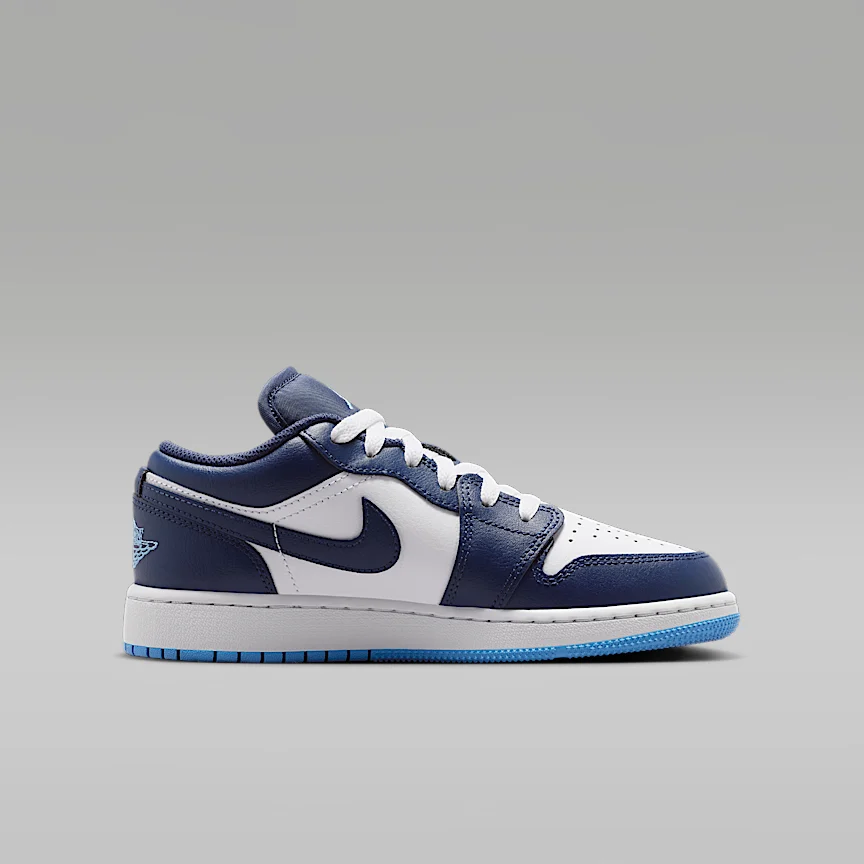 NIKE Air Jordan 1 Low — Big Kids' Shoes - Image 3