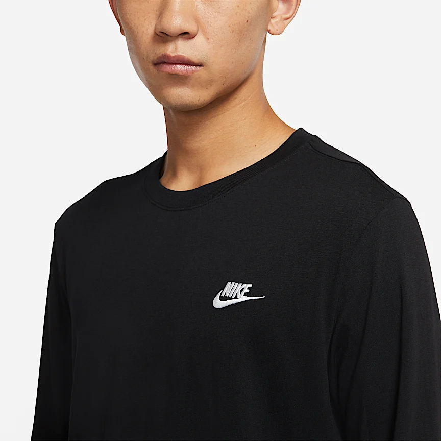 NIKE スポーツウェア — メンズ ロングスリーブ Tシャツ - Image 3