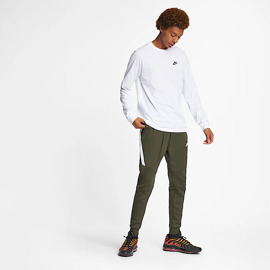 NIKE スポーツウェア — メンズ ロングスリーブ Tシャツ - Image 4