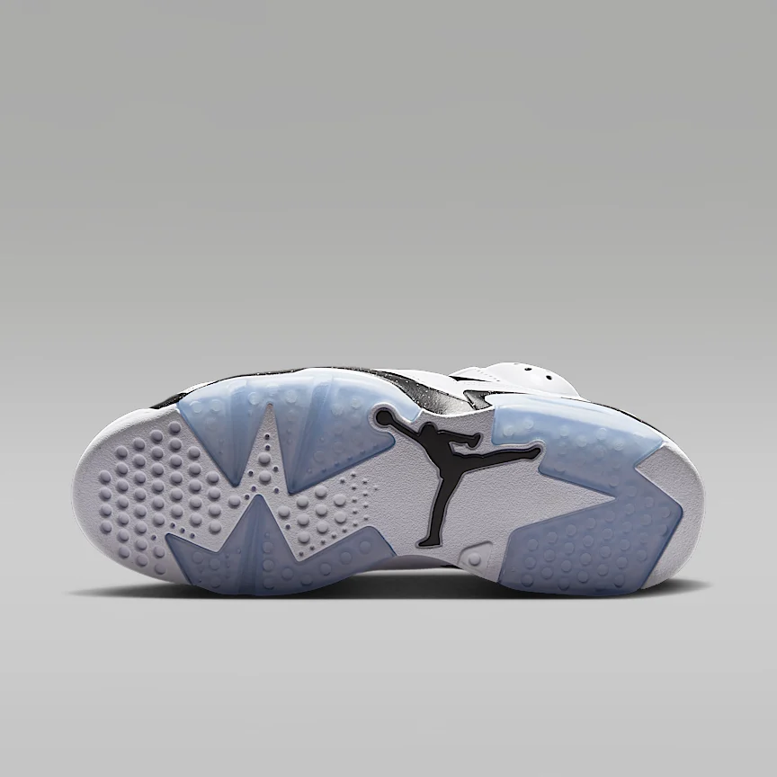NIKE Air Jordan 6 Retro "Black and White" — Men's Shoes - Image 2