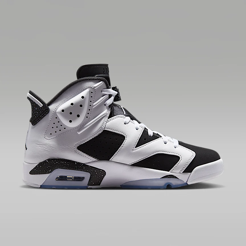 NIKE Air Jordan 6 Retro "Black and White" — Men's Shoes - Image 3