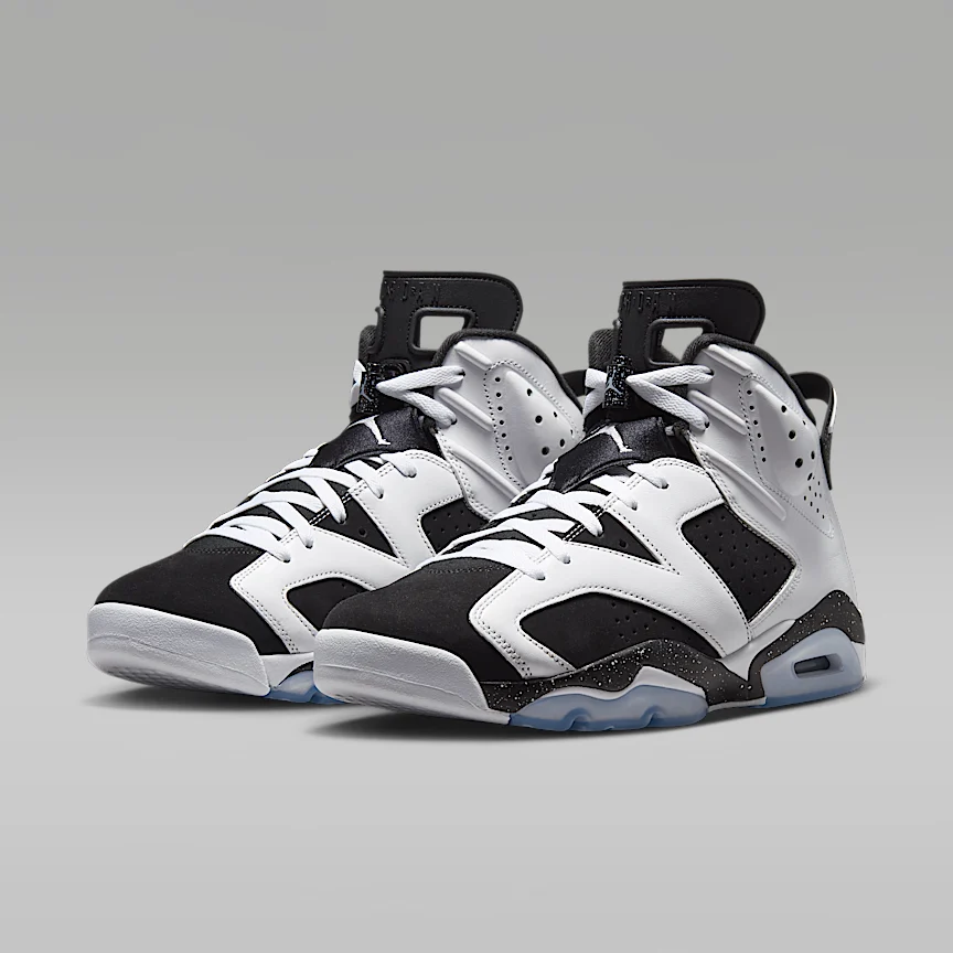 NIKE Air Jordan 6 Retro "Black and White" — Men's Shoes - Image 5