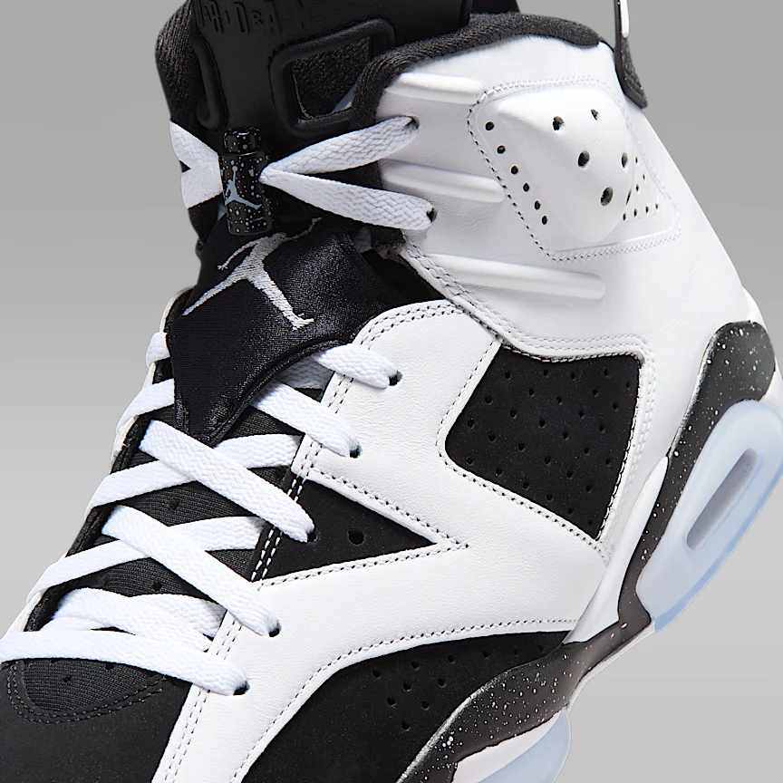 NIKE Air Jordan 6 Retro "Black and White" — Men's Shoes - Image 7