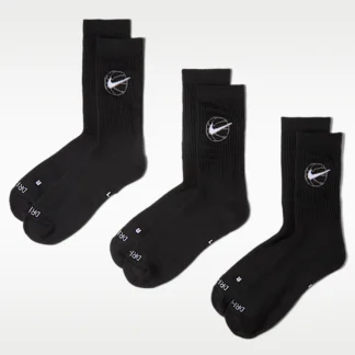 NIKE Everyday Crew — Basketball Socks (3 Pairs)