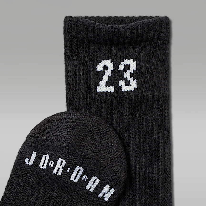 NIKE Jordan Essentials — Crew Socks (3 Pairs) - Image 2