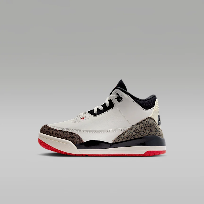 NIKE Jordan 3 "World's Best" — Little Kids' Shoes