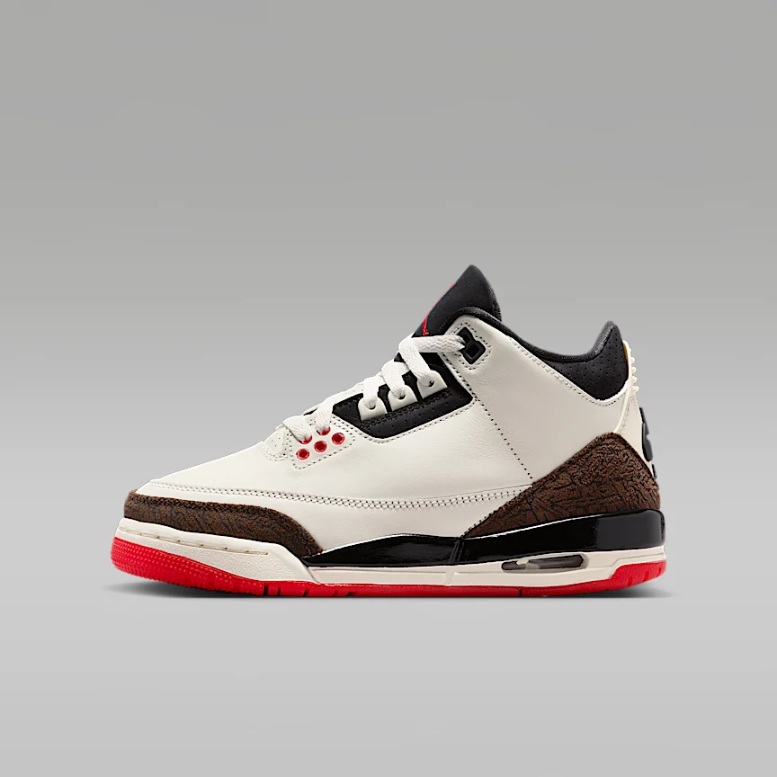 NIKE Air Jordan 3 "World's Best" — Big Kids' Shoes