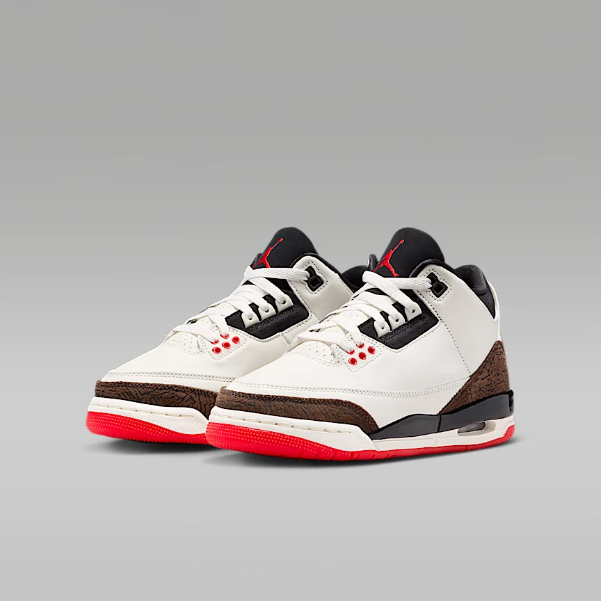 NIKE Air Jordan 3 "World's Best" — Big Kids' Shoes - Image 5
