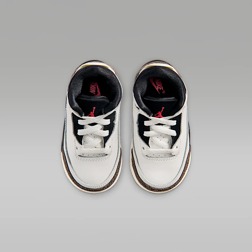 NIKE Jordan 3 "World's Best" — Baby/Toddler Shoes - Image 4