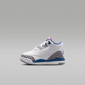 NIKE Jordan 3 Retro "True Blue" — Baby/Toddler Shoes