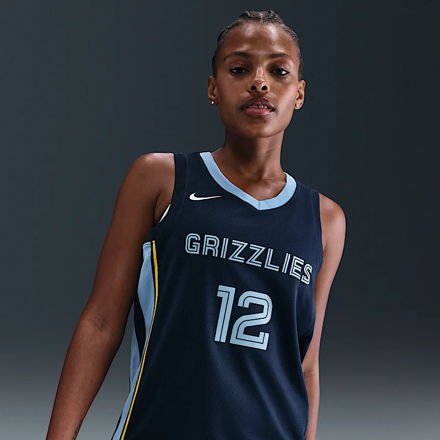 NIKE Memphis Grizzlies Icon Edition — Men's Nike Dri-FIT NBA Swingman Jersey - Image 2