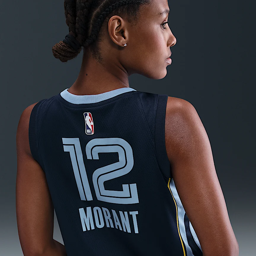 NIKE Memphis Grizzlies Icon Edition — Men's Nike Dri-FIT NBA Swingman Jersey - Image 4