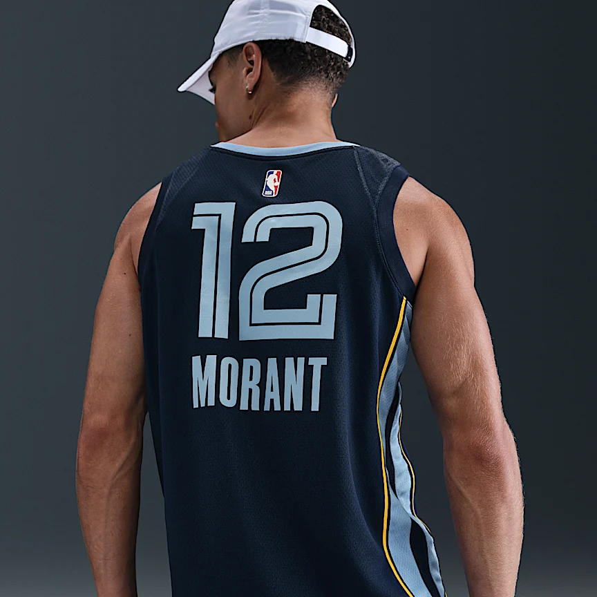 NIKE Memphis Grizzlies Icon Edition — Men's Nike Dri-FIT NBA Swingman Jersey - Image 5