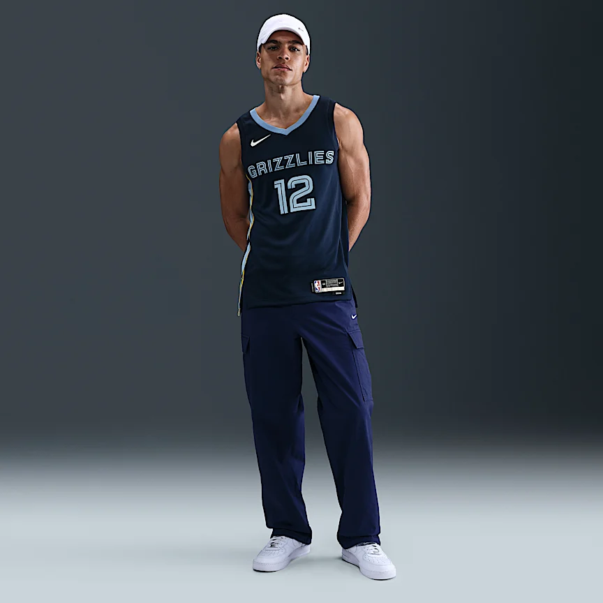 NIKE Memphis Grizzlies Icon Edition — Men's Nike Dri-FIT NBA Swingman Jersey - Image 7
