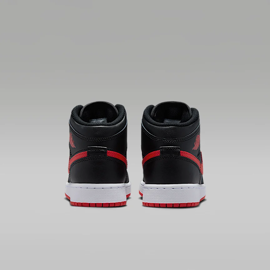 NIKE Air Jordan 1 Mid — Big Kids' Shoes - Image 6