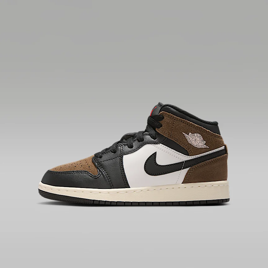 NIKE Air Jordan 1 Mid — Big Kids' Shoes