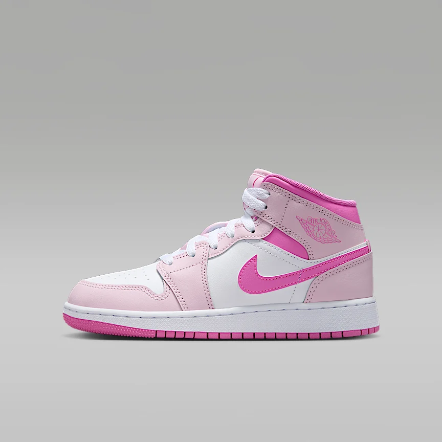 NIKE Air Jordan 1 Mid — Big Kids' Shoes