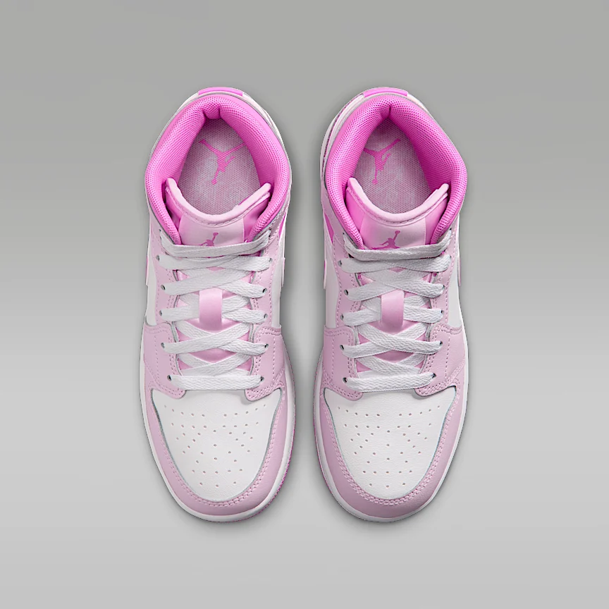NIKE Air Jordan 1 Mid — Big Kids' Shoes - Image 4