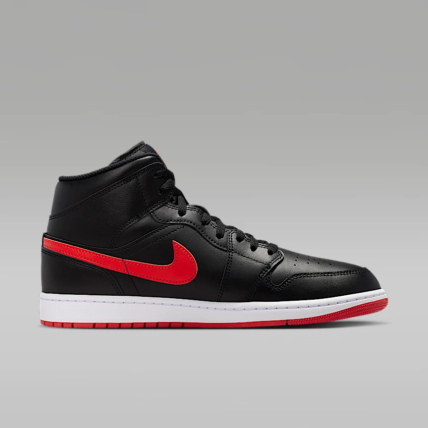 NIKE エア ジョーダン 1 MID — メンズシューズ - Image 3