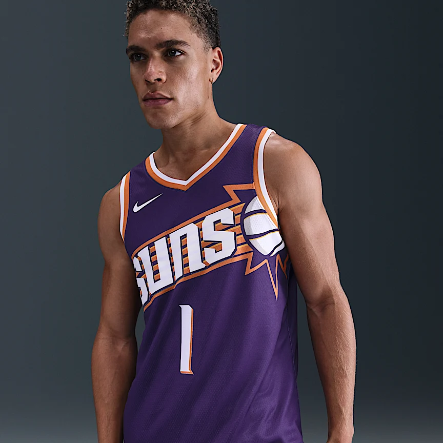 NIKE Phoenix Suns Icon Edition — Nike Dri-FIT NBA Swingman Jersey - Image 3