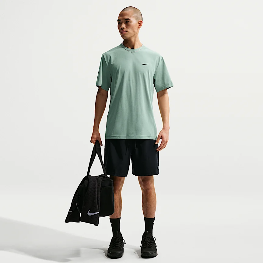 NIKE Dri-FIT UV ハイバース — メンズ ショートスリーブ フィットネストップ - Image 4
