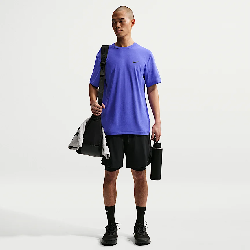NIKE Dri-FIT UV ハイバース — メンズ ショートスリーブ フィットネストップ - Image 4