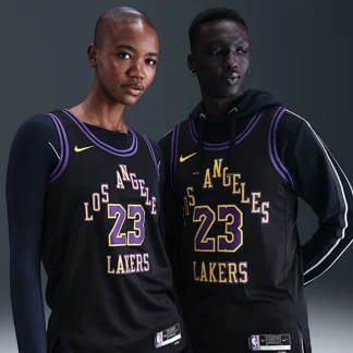 NIKE LeBron James Los Angeles Lakers City Edition — Men's Nike Dri-FIT NBA Swingman Jersey